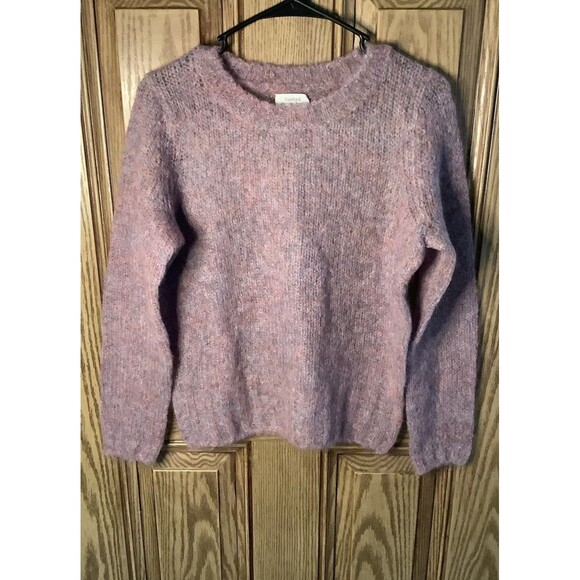 Hartford Mohair And Wool Pullover Crew Neck Pullover Sweater Size 1, S - Picture 1 of 5